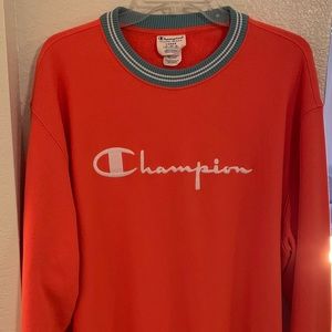 NWOT UO Champion Women’s Papaya Sweatshirt Large